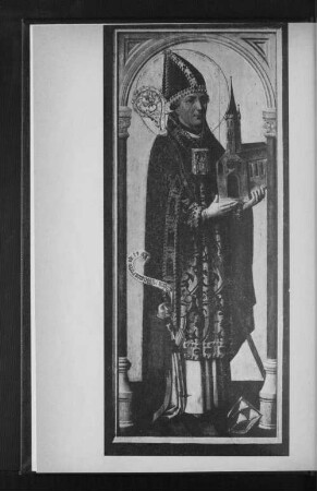 Ansgar, Bildtafel von Hans Bornemann in St. Petri