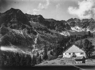 Almhütte (Allgäuer-Alpen-Reise Müller 1926)