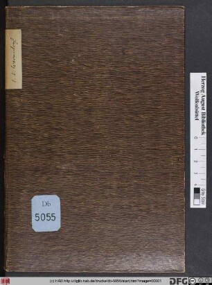 Epithalamivm Vernsdorfii Et Brendeliae