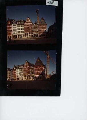 Römerberg Bebauung Ostzeile, 1984