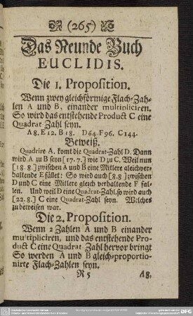 Das Neunde Buch Euclidis