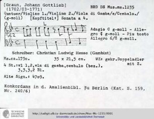 Quartett g-moll