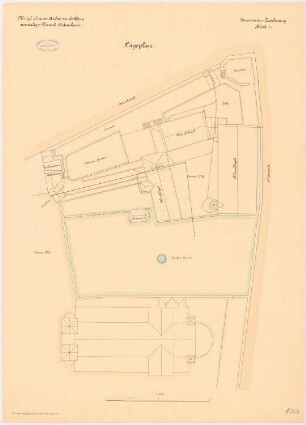 Staatsarchiv, Koblenz: Lageplan 1:200