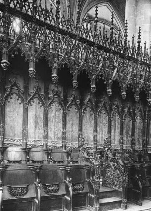 Amiens, Kathedrale, Chorgestühl, Nordseite