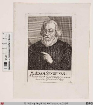 Bildnis Adam Sengeisen