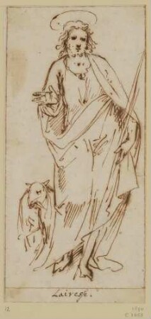 Johannes der Täufer mit dem Lamm