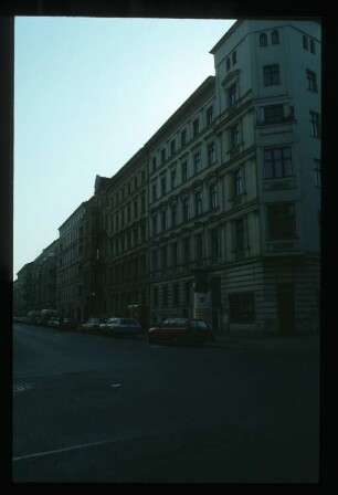 Diapositiv: Muskauer Str. 30-39, Oktober 1991