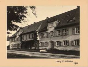 Beamtenwohnhaus, Hanau: Ansicht Straßenseite