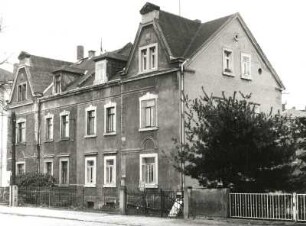 Coswig, Dresdner Straße 49/51. Doppelwohnhaus (E. 19. Jh.)