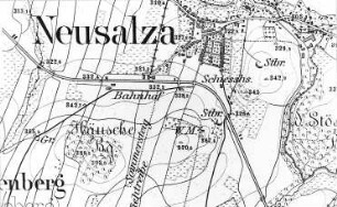 Neusalza-Spremberg. Meßtischblatt, Sekt. Neusalza, 1883