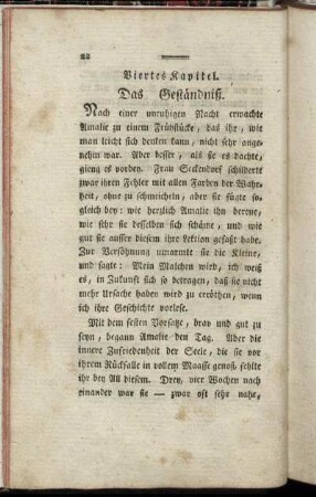 Viertes Kapitel. Das Geständniß.
