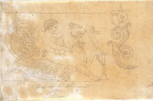 Zocher, Ernst; Architektur- Ornament- und Figurenstudien - Griechisches Terracotta - Ornament (Ansicht)