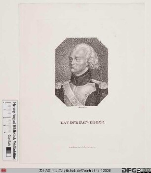 Bildnis Théophile-Malo Corret de Latour d'Auvergne