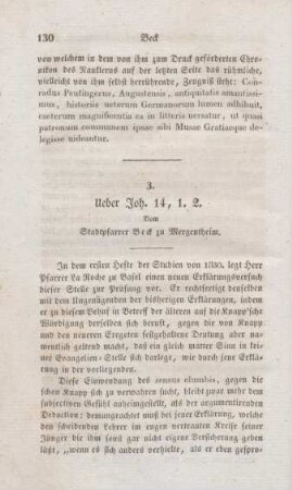 130-134 Ueber Joh. 14,1.2