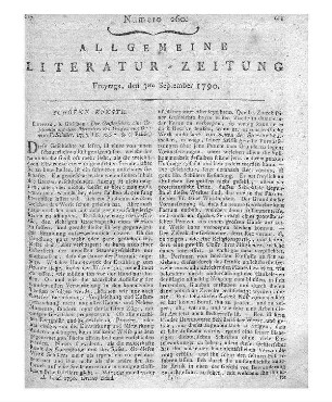 Lessing, G. E.: Theatralischer Nachlaß. T. 2. [Hrsg. von K. G. Lessing]. Berlin: Voß 1786