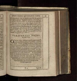 Paraphrasis Huius Partis