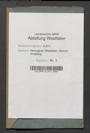 Testament Eheleute Hofrat Boese und Ehefrau geb. Schultes, Arnsberg