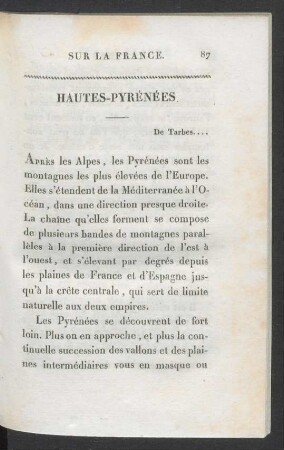 Hautes-Pyrénées.
