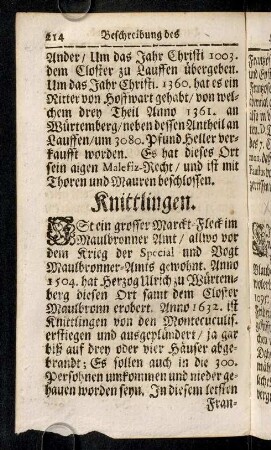 214-236, Knittlingen/Laichingen/Lauffen/Leonberg
