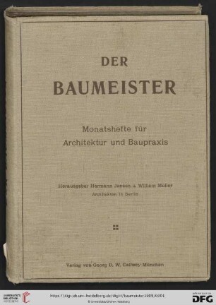 7: Baumeister: das Architektur-Magazin