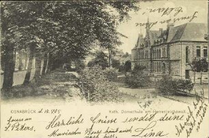 Osnabrück - Kath. Domschule am Herrenteichswall.
