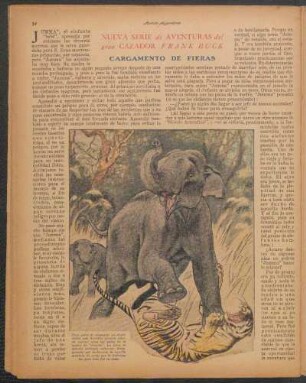 "Jumma", el elefante imprudente : Nueva serie de aventuras del gran cazador Frank Buck