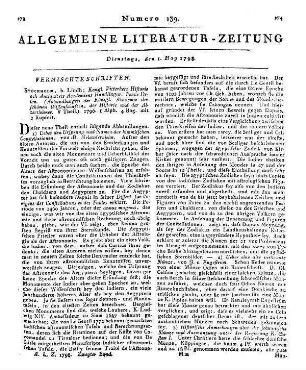 Basler Almanach. Für das Jahr 1798. Basel: Flick 1798