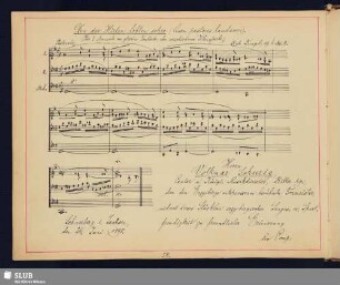 Frenzel, Robert; 1898 [Noten- und Texteintrag]