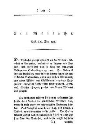 ¬Ein¬ Wallache : Taf. XXI, Fig. 142