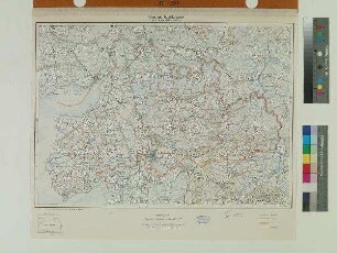 Karte von dem Kreis Norder-Dithmarschen
