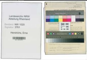 Entnazifizierung Erna Hendrichs , geb. 04.11.1899 ()