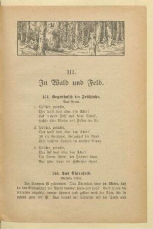In Wald und Feld