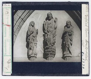 Erfurt, Dom: Westportal (Stoedtner-Nr. 50813)