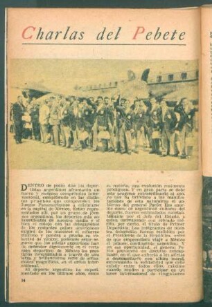 Charlas del Pebete