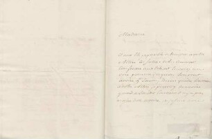 Labeaume an Karoline Luise von Baden (Straßburg)