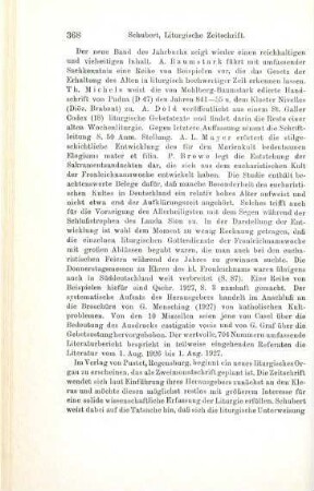 367-369 [Rezension] Jahrbuch für Liturgiewissenschaft; 7. Band
