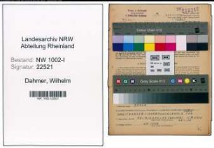 Entnazifizierung Wilhelm Dahmer, geb. 13.08.1892 (Stellmacher)