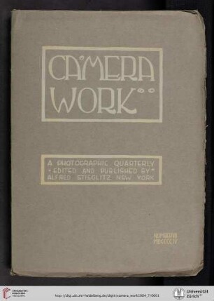 Camera Work: A Photographic Quarterly