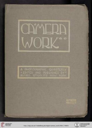 Camera Work: A Photographic Quarterly