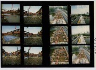 Friedensbrücke, Frankfurt am Main, 1993