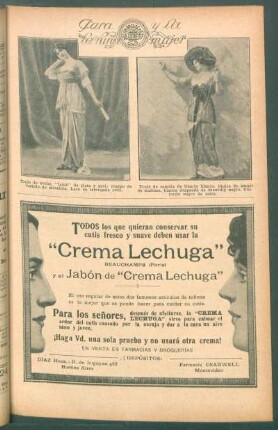 [Modas] - Traje de noche [... y] Traje de comida [...] - [Fotografías] : Para la niña y la mujer
