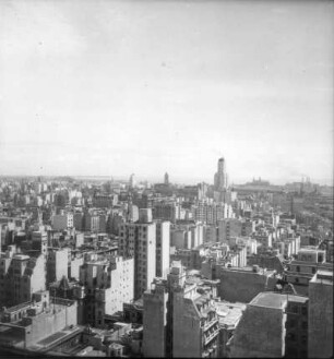 Reisefotos Argentinien. Buenos Aires. Stadtteilansicht mit Hochhäusern