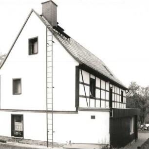 Reichenbach-Cunsdorf (Vogtland), Klein Polen 19. Zweiseithof (um 1850). Wohnstallhaus