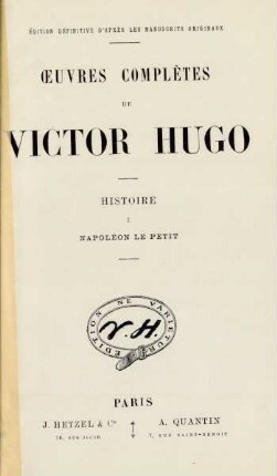 Histoire, 1: Napoléon le Petit