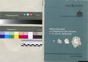 Stadterweiterungen und Eingemeindungen Münsters im 19. und 20. Jahrhundert