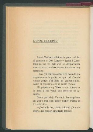 N'unas eliciones