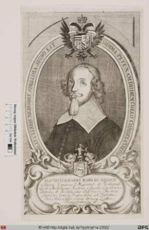Bildnis Isaac Volmar (1649 Frhr. von Rieden)