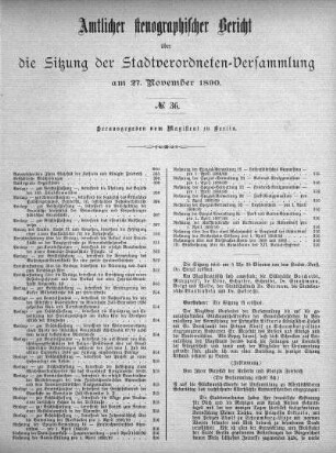 No. 36, 27. November 1890