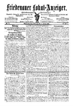 Nr. 16, 19.01.1915