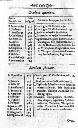 Seculum quintum
